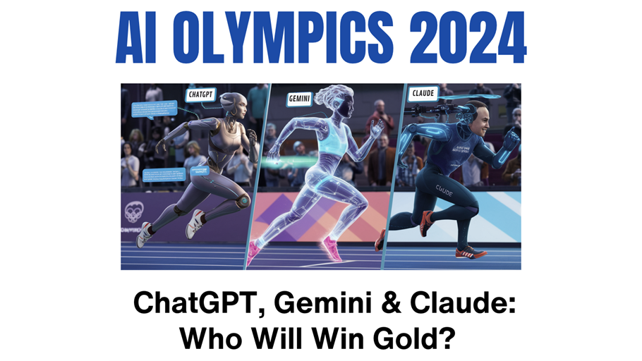 AI Olympics: ChatGPT vs Gemini  vs Claude